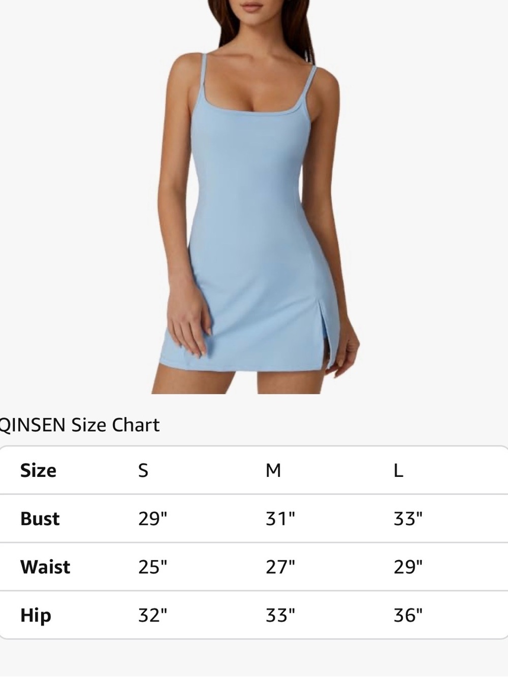 NWT 🫐 Baby Blue Active Dress - Picture 5 of 16
